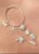 Bracelete com Pingentes em Prata