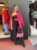 Conjunto Calça Lurex, Cropped e Blazer
